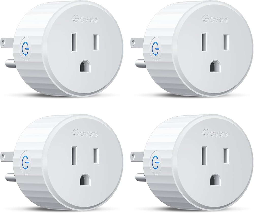Govee Smart Plug, Wi-Fi Outlet, 4 Pack